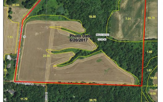 Jefferson County – 51.27 Acres Tillable & Wooded *SOLD 5/1/2019*