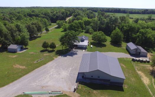 Beautiful Country Home and Buildings on 12.6 Acres *SOLD 6-2-2023*