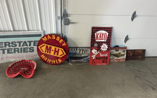 REAL ESTATE & PERSONAL PROPERTY AUCTION SAT., APRIL 25 @ 10:00AM – COUNTRY HOME ON 19.95 ACRES, 16, ACRES, 30.26 ACRES, & OUTSTANDING PERSONAL PROPERTY AUCTION