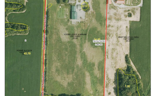 REAL ESTATE & PERSONAL PROPERTY AUCTION SAT., APRIL 25 @ 10:00AM – COUNTRY HOME ON 19.95 ACRES, 16, ACRES, 30.26 ACRES, & OUTSTANDING PERSONAL PROPERTY AUCTION