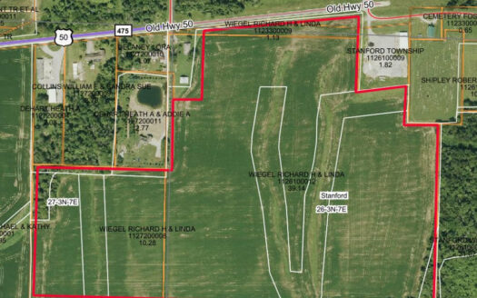 47.81 ACRES – HIGHLY PRODUCTIVE FARMLAND AUCTION – THURS., SEPT. 17, 2026 @ 6PM – CLAY COUNTY, IL *SOLD SOLD SOLD*