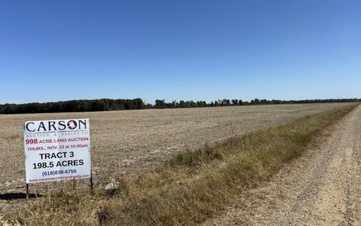 998 ACRES – HIGHLY PRODUCTIVE FARM & HUNTING LAND AUCTION – THURS., NOV. 12, 2026 @ 10PM – WAYNE & MARION COUNTY, IL